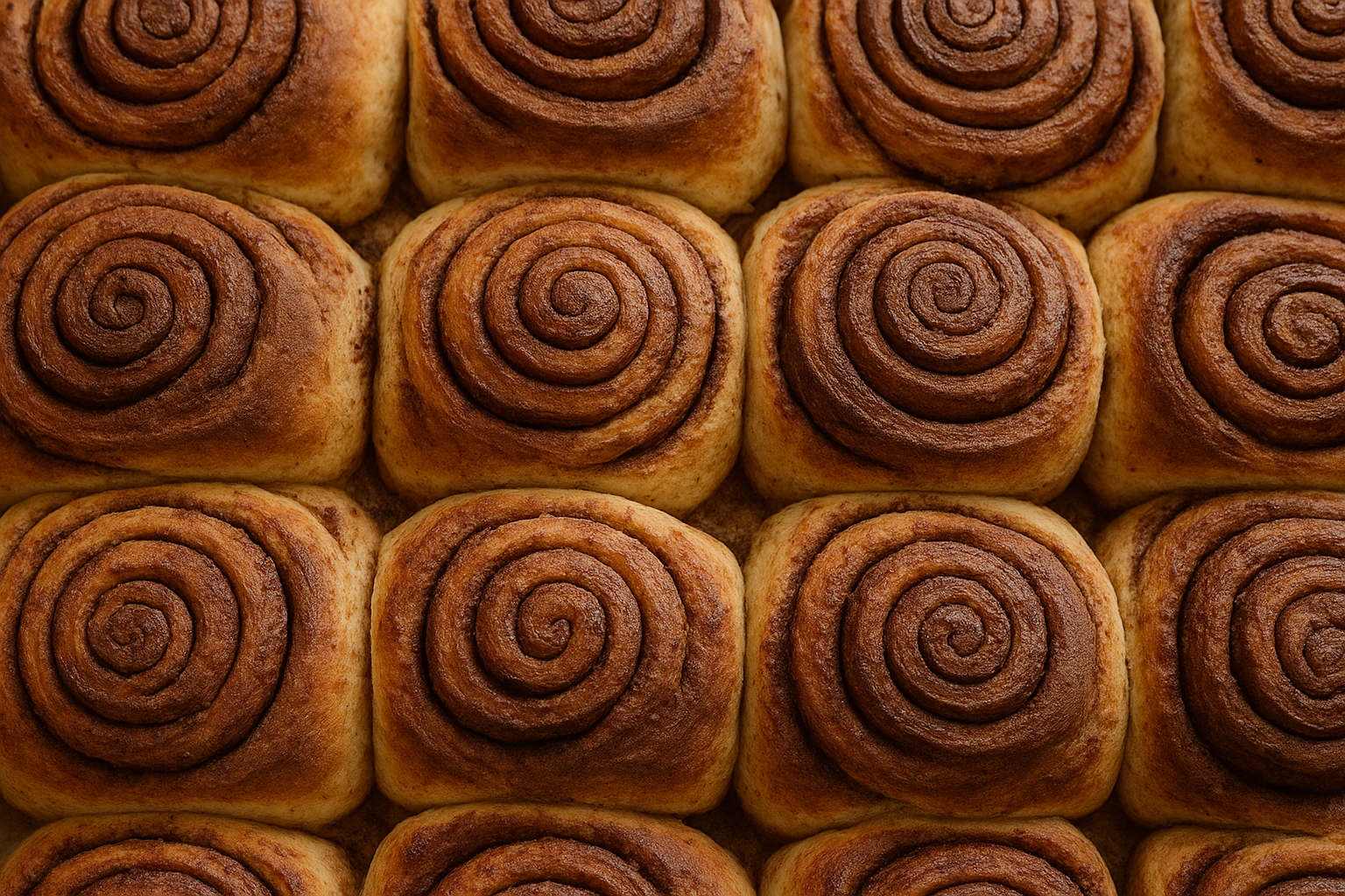 Fresh cinnamon rolls